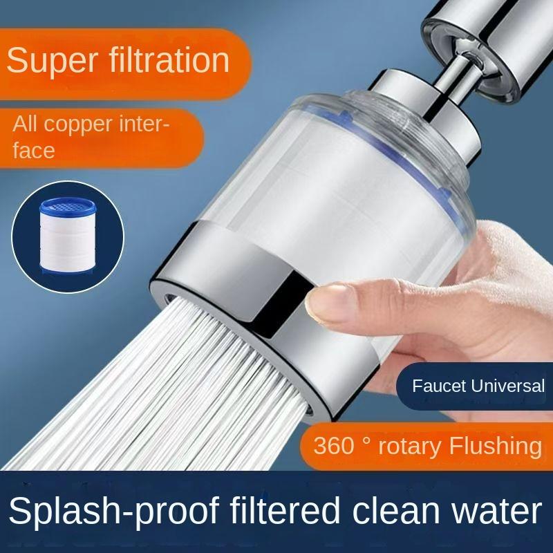 Faucet Filter Multi-Fit Universal Spill-Proof Sprinkler Kitchen Faucet Home Items Water Purifier Home Rotatable