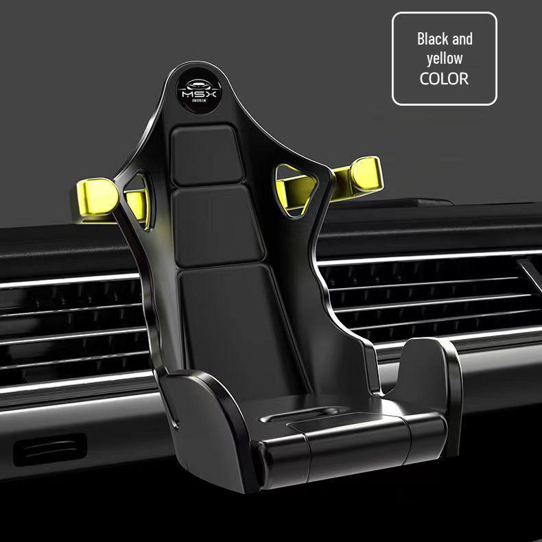 Best-Selling Car Racing Seat Phone Holder - Stable Air Vent Clip Navigation Bracket