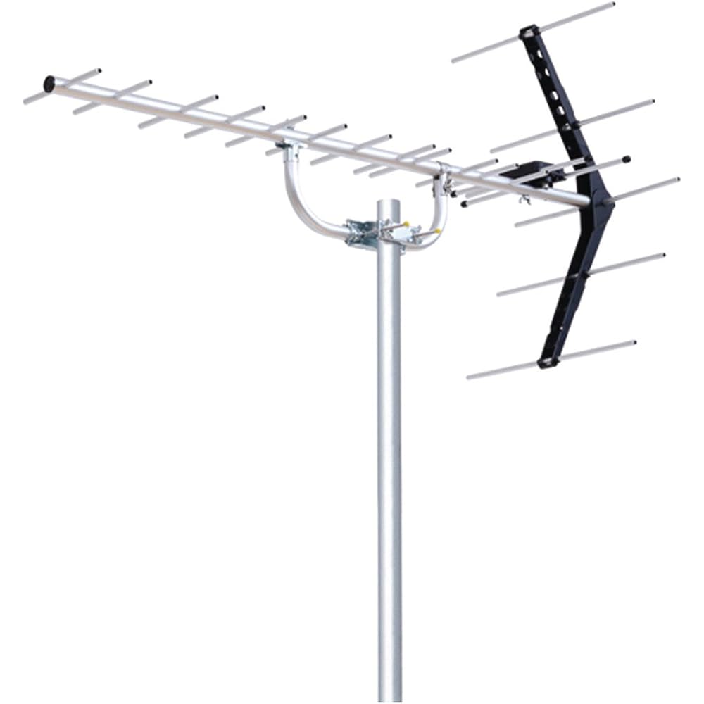 DX Antenna Yagi-type UHF Terrestrial Digital Antenna (equivalent to 14 elements) for medium signal strength, ideal for areas prone to snow damage. UA1