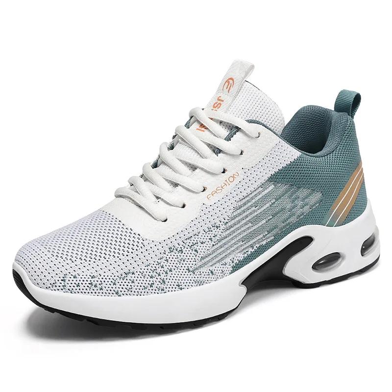 Men's sneakers Mens Breathable Knit Sneakers Soft Sole Comfort Shoes for Sports 2025  shoes