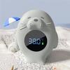 ABWR-Babybadethermometer mit LED-Anzeige, Wasserdicht, Temperaturwarnfunktion enthalten
