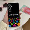 Fashion M-Mary Q-Quant Phone Case For Samsung S 24 Fe 25 Ultra Plus 20 Lite 21 30 22 23 24 22 Ultra 5G Fundas