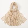 New Muslim Modal Hijab Rayon Cotton Shawls For Women Plain Scarf Big Size Headscarf Wraps Islamic Turban Headband 170*75cm