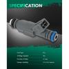 SCITOO FJ303 4Pcs 4 Holes Fuel Injectors fit for Ford for Contour 2.0L 1999 2000, for Ford for Escape 2.0L 2001 2002 2003 2004, for Mazda for Tribute