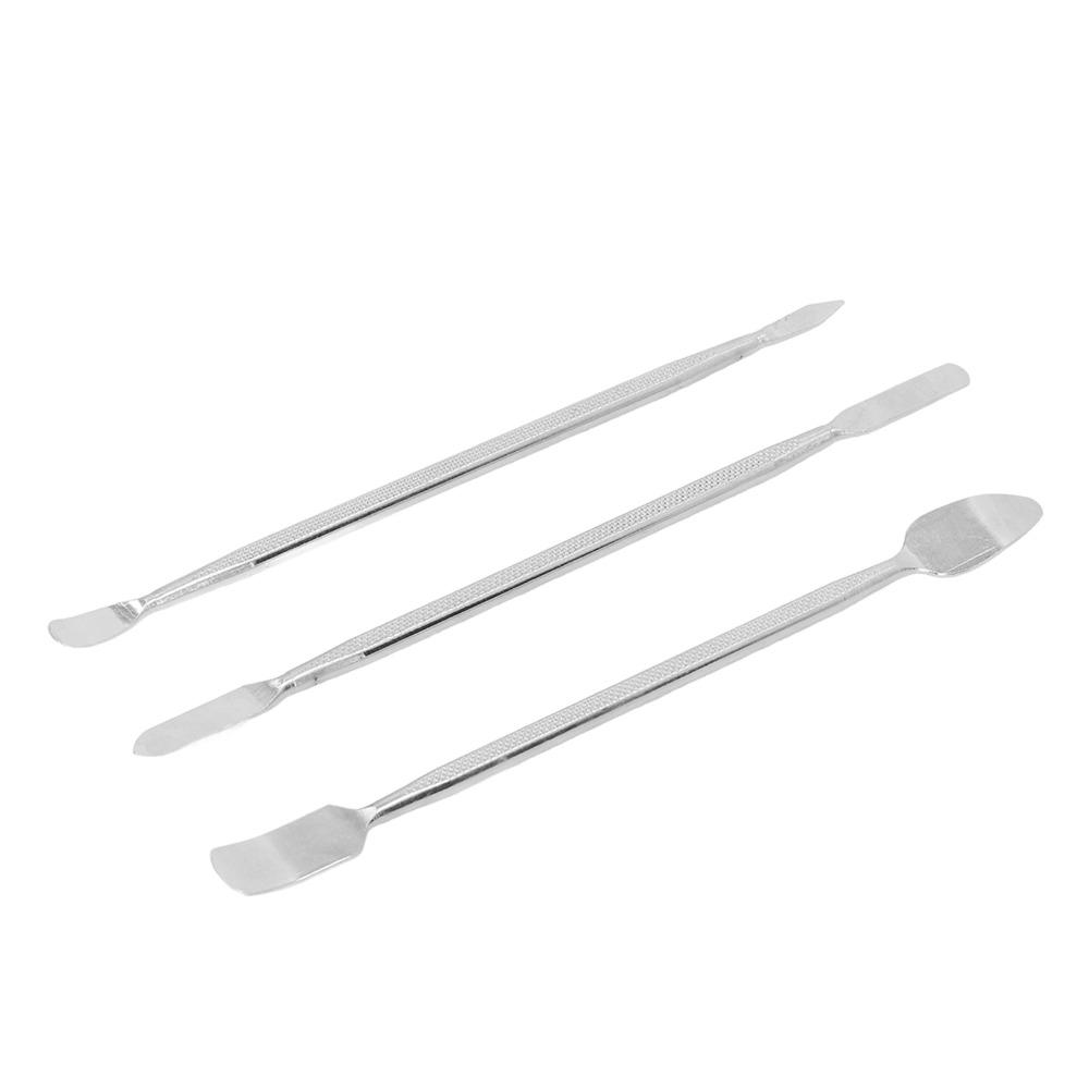 3 Pcs Double-Ended Metal Spudger Dual Ends Pry Tool  for Mobile Phone, Laptop, Tablet Repair