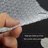 PE Single-Layer Thick Bubble Wrap: Cushion Protective Film for Express Delivery and Logistics