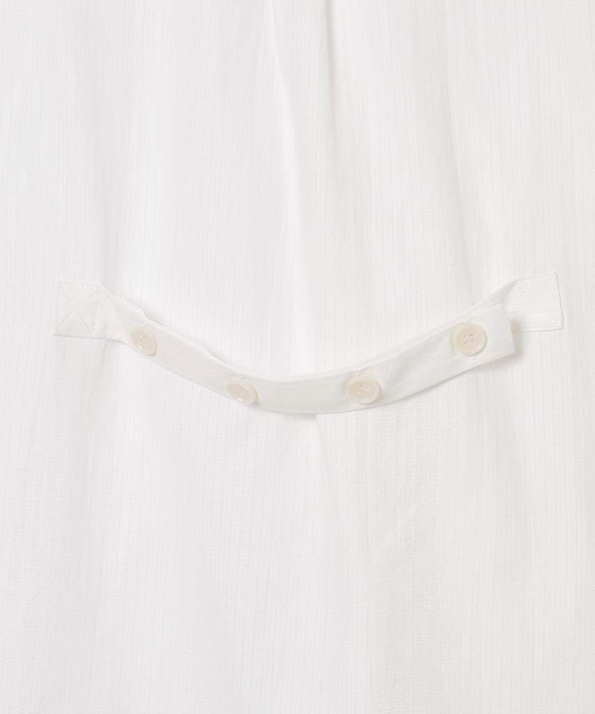MILLO WOMEN Double Layer Sleeveless Shirt [White]