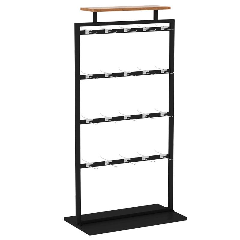 Wrought Iron Floor-standing Sock and Underwear Display Rack for Clothing Stores, Creative Commercial Jewelry Hanging Rack