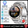 New Military Bluetooth Talk Smartwatch Men 2.01"  Screen 5ATM Waterproof Dual Frequency GPS Outdoor Sports Smartwatch