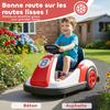 Kinder-Stoßauto 6V, 360° Drehung, elektrisches Kinder-Stoßauto mit Doppelmotor, Musik und Hupe