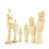 12-Inch Flexible Wooden Jointed Figure Model for Sketching and Painting