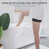 5Pcs Bathtub Cover Bags Disposable High Temperature Resistant Thickened Good Flexibility Shower Plastic Bathtub Cover Liners Films Household Supplies