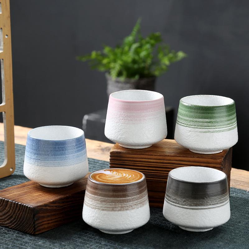 Ceramic Cup, Retro Coarse Pottery Coffee Cup, Personal Home Drinking Water, Single Cup, Siege Stove Tea Cup