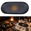 Tarots Candle Holder Board Astrology Candlestick Altars Plate Witchcraft Wiccan Divinations Decors Candle Holder Tray