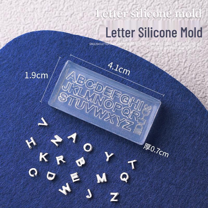 

Медведь и Ангел 3D Силиконовая форма для нейл-арта для дизайна украшений и страз