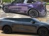 Black 20" Wheel Cover for 2025-2026 Tesla Model Y Refresh