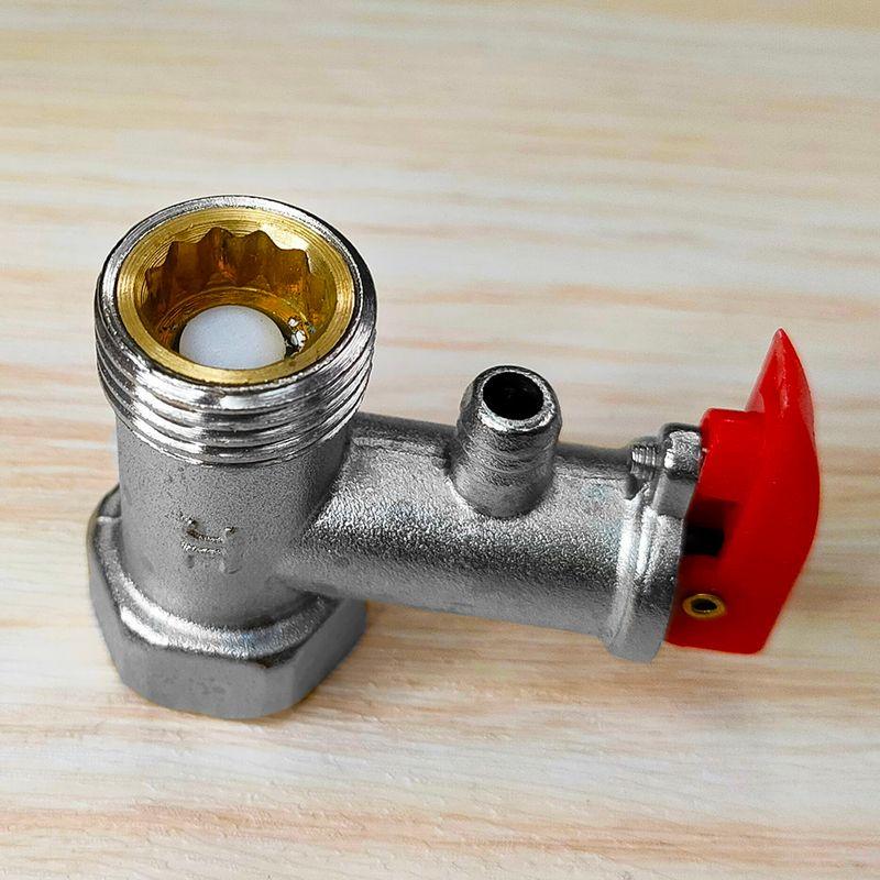 All-Copper 0.7Mpa 0.75 0.8 Xiaochubao Electric Water Heater Pressure Reducing Safety Valve Check Valve Pressure Relief Valve Accessories