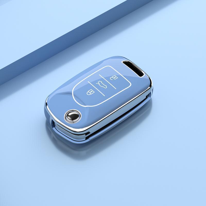 Baojun 730 Folding Key Case Luxury Protective Shell for 7-Seater 