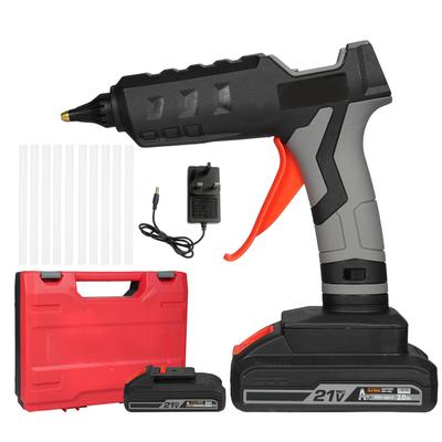 21V 60W Electric Hot Melt Glue Machine Portable Cordless Lithium Glue Extrusion Tool Applicator