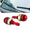 Car Double Holes Windshield Wipers Nozzle for Most Car Models Car Wiper Water Sprayer Jets Adjustable Wipers