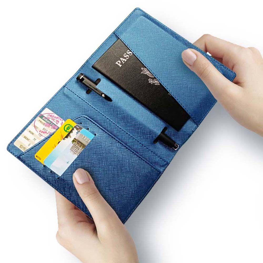ID Address Credit Card ID Document Card Holder Passport Protective Holder Passport Cover Card Case