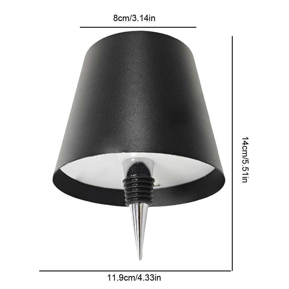 2Pcs Cordless Dimmable Portable Desk Lamp Three Color Temperature USB Rechargeable Wireless Touch Table Lamp Cordless Table Lamp