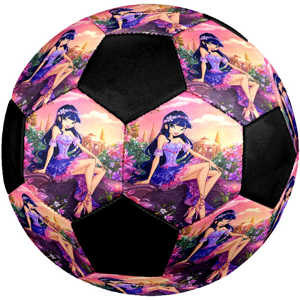 Pallone da Calcio Winx Club Taglia 5, Adatto per Partite Indoor e Outdoor, un Regalo Adatto a Tutti.