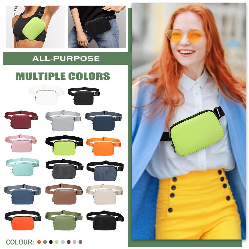 Fashion Men's And Women's Outdoor Running Sports Waist Bag Fitness Waist Bag