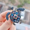 Elegant Flamingo Crystal Brooch: Cute Animal Pin for Coats or Jackets