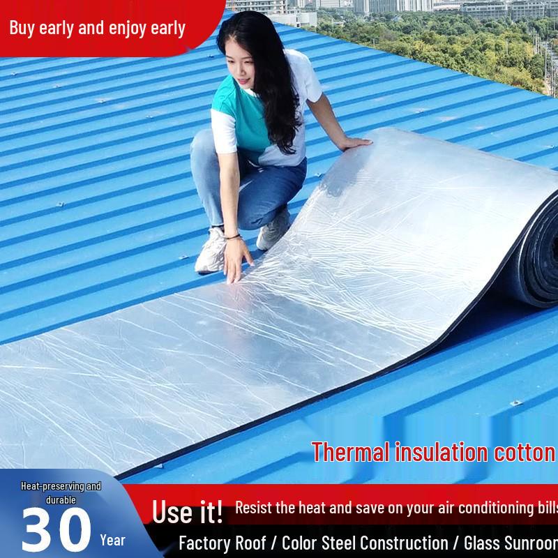 Self-Adhesive Thermal Insulation Board: Heat & Waterproof Sunroom/Roof Protection Material