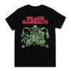 Black Metal Band T-shirt Men's and Women's Fashion Casual Pattern Pure Cotton Clothing Plus-size Top for Men and Women