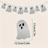 1 Set of Halloween Ghost Banners To Pull Flags for Halloween Ghost Festival Prank Scene Arrangement Party Decoration Supplies