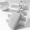 Key Fob Cover with Keychain Leather Full Protection Key Shell Case for Buick Envision Plus Car Keys