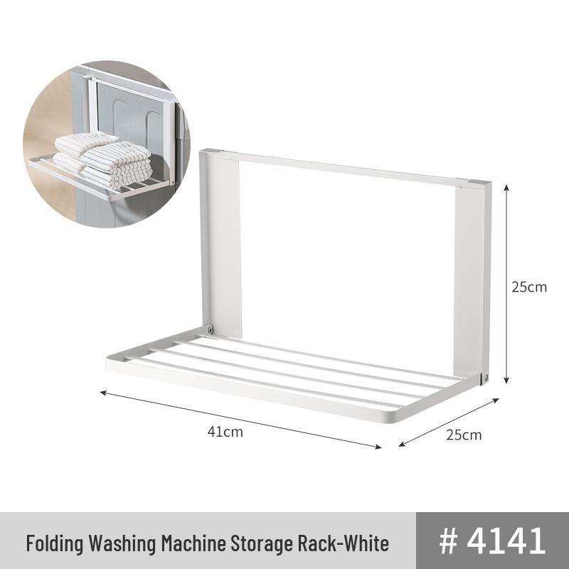 

Магнитная полка для хранения стиральной машины в ванной, подвесной органайзер без сверления для одежды и холодильника
