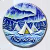 Norway Souvenirs Northern Europe Fridge Magnets Iceland Arctic Finland Aurora Refrigerator Stickers Home Decor Wedding Gifts