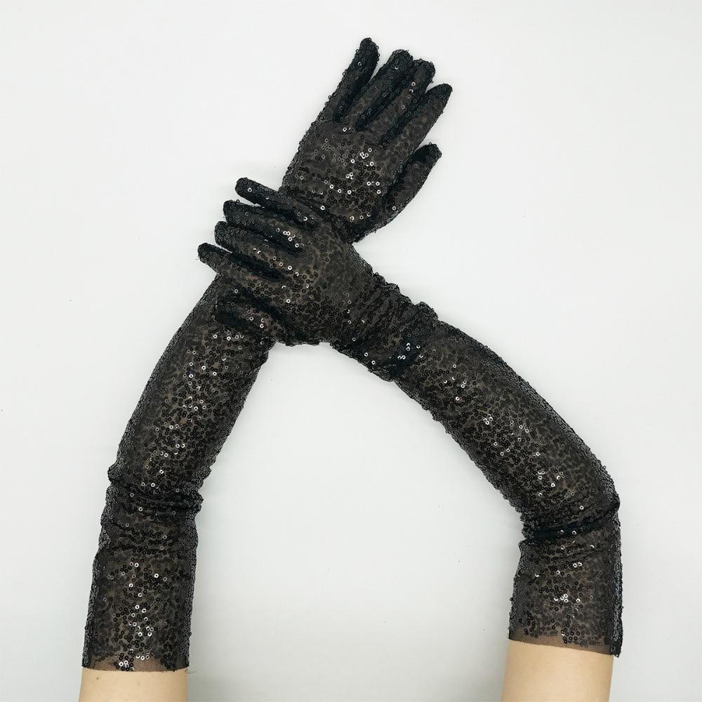 Party Dress Mittens Glittering Arm Sleeve New Dance Costume Gift
