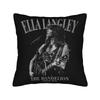 Ella Langley Die Löwenzahn-Tour Kissenbezug Druck Polyester Kissenhülle Geschenk Wurfkissenbezug Bett Quadratisch 18 Zoll