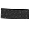 Dual-Channel Keyboard, 2.4 GHz/ With Soft Smartphone Stand Slot, Supporting Multi Switching- Black