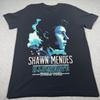 Shawn Mendes Shirt Adult Large Black Canadian Singer Songwriter Illuminate Tour Unisex T-Shirt