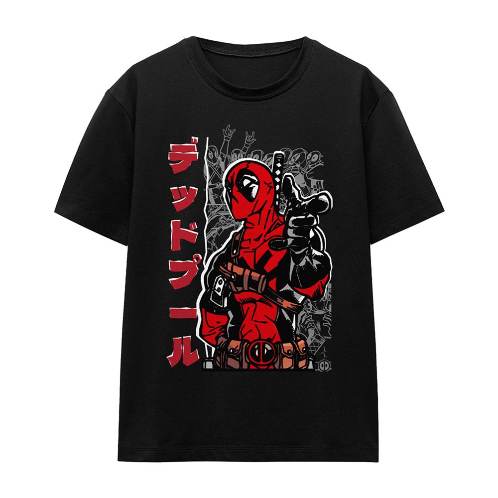 Deadpool Unisex Adult Japanese T-Shirt