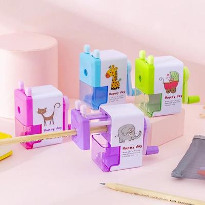 1 Pcs Cute Animal Mechanical Pencil Sharpener School Office Supplies