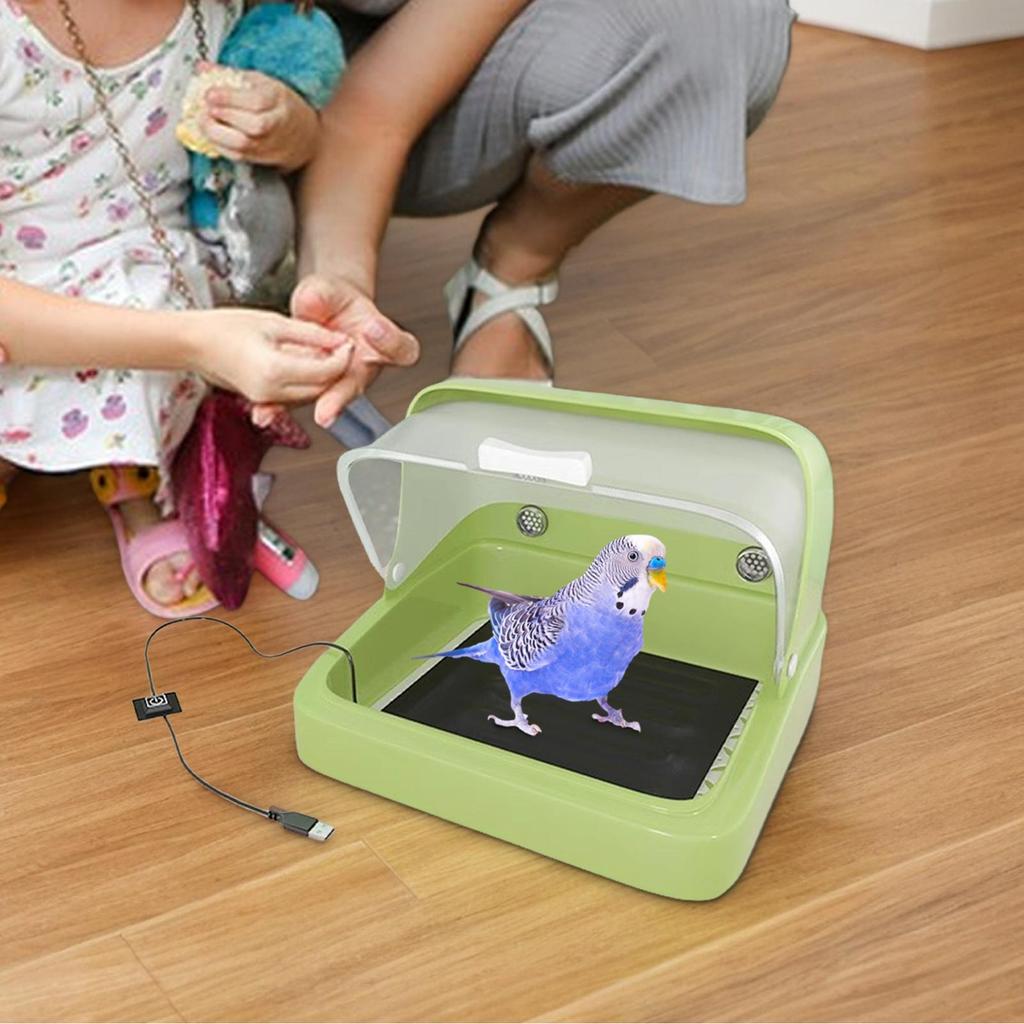 Baby Chick Brooder Bird Incubator Chick Warmer hand raised parrot breathable visual incubator Poultry Habitat Supplies