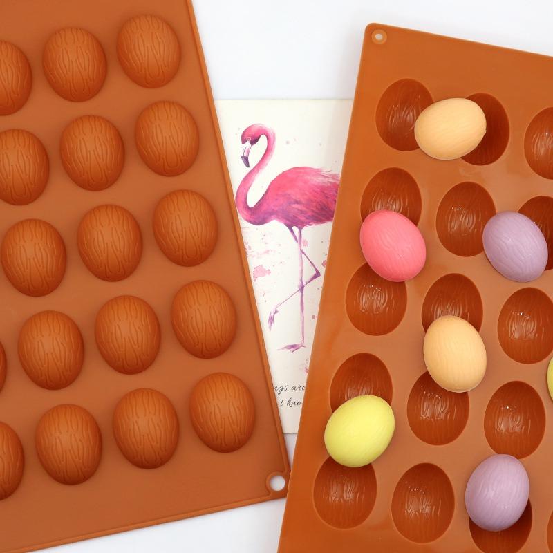 20 Löcher Walnüsse Nüsse Form Kuchen Schokolade Formen Silikon Pudding Form Haushalt DIY Kuchen Backen Werkzeuge