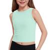 Girls' Ribbed Tank Top - Sleeveless Cotton Camisole