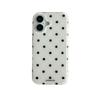 Die neue weiße Hülle ist geeignet für Apple 16ProMax Handyhülle iPhone17/14Pro Polka Dot 15 Hart 13x.