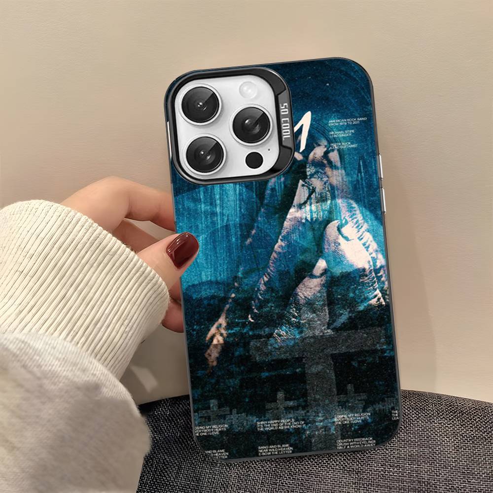 

Alternative Rock Band R-REM Phone Case For IPhone 16 15 14 13 12 11 17 Pro MAX Plus Pro Matte Shockproof Cover iPhone 16pro max