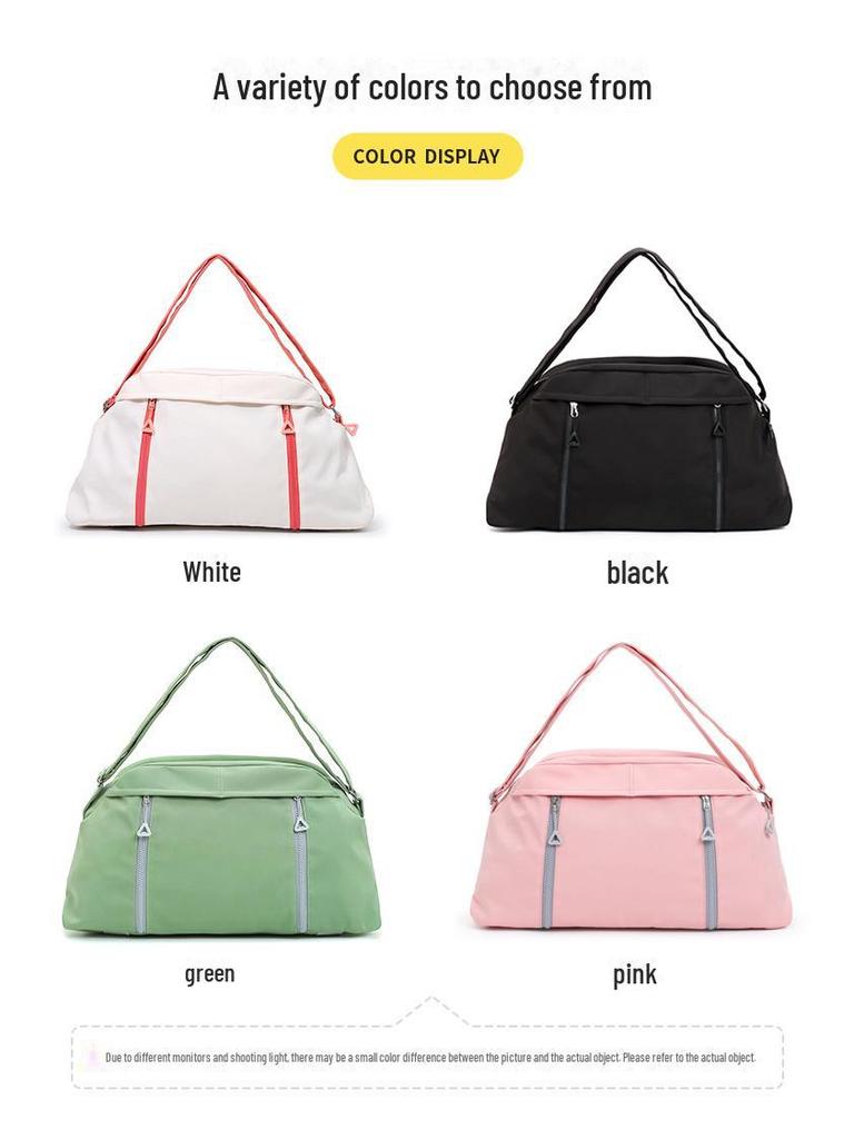 Reise- & Sporttasche: Trocken-/Nasstrennung, Trolley-kompatibel, Perfekt für Freizeit- und Geschäftsreisen im Freien, Schulter- und Crossbody-Optionen