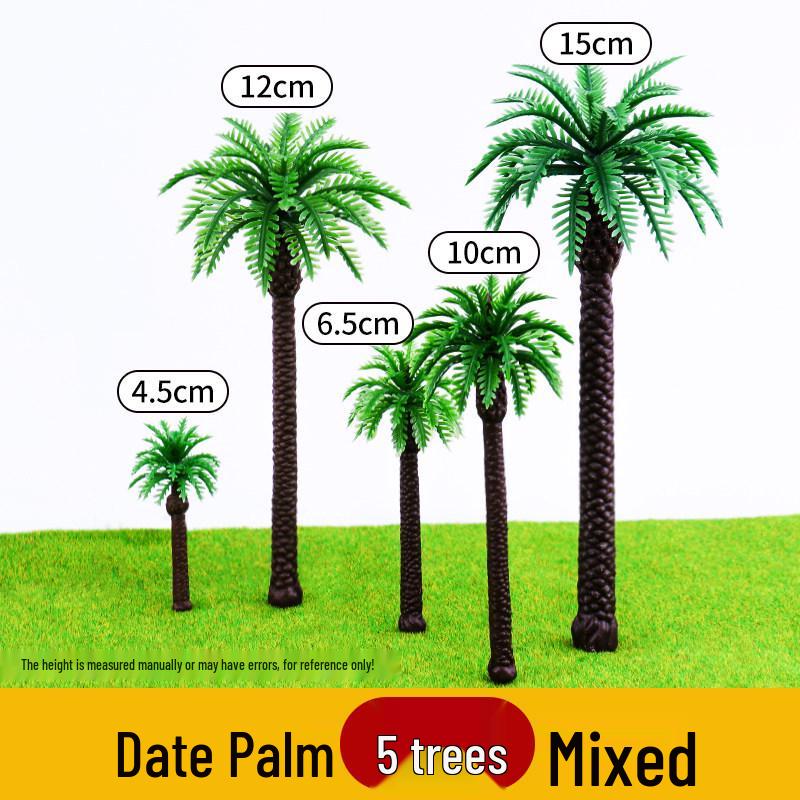 DIY Sand Table Building Trees Set - Handcrafted Miniature Landscape Models with Finished Tree Trunks