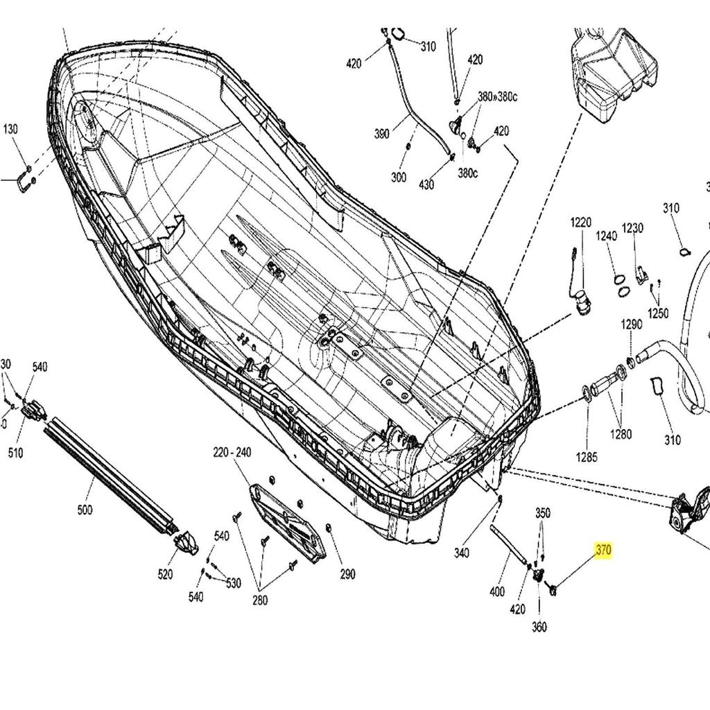 Drain Plug for Sea-Doo GTR GTS LTD RXT Spark 900 Wake 155 Replacement Drain
