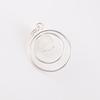 Rainbow Moonstone Gemstone 925 Sterling Silver Jewelry Handmade Pendant 1.65" PP-61-36